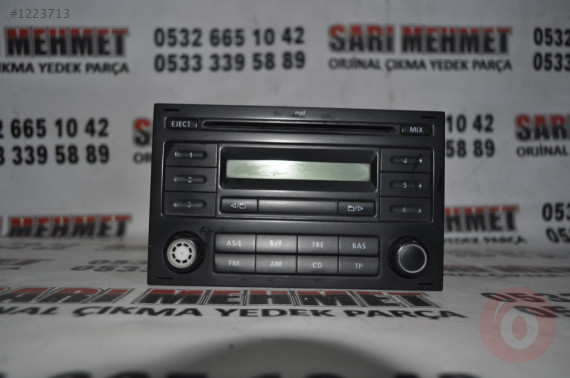 ÇIKMA volkswagen t5 mp3 teyp cd calar radyo 7h0035152f Çıkma Yedek Parça  Fiyatları otoçıkma.com da - 1223713